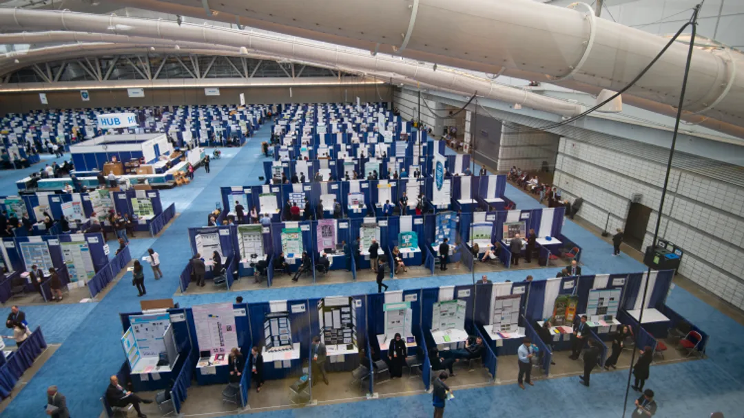 Why are top science fair projects different? An analysis of 13,000+ projects